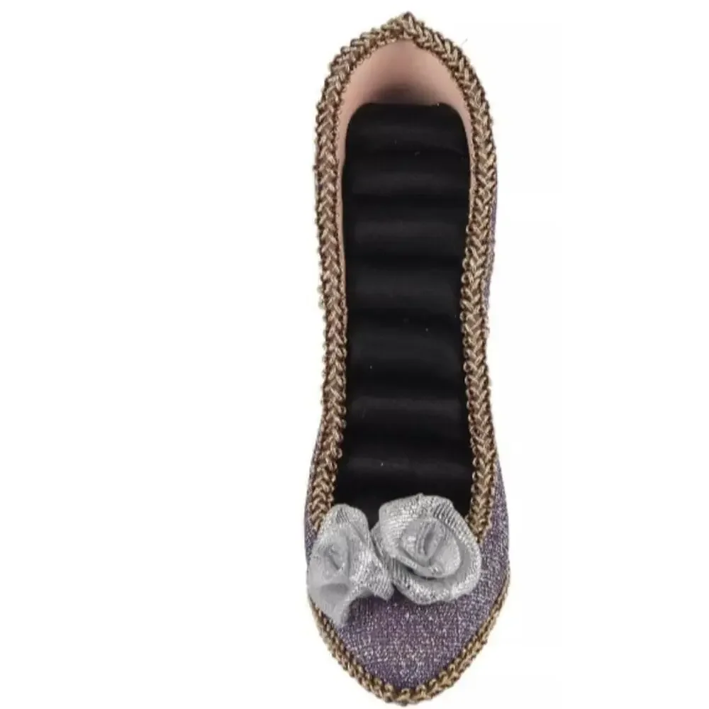 High Heel Shaped Jewelry Rack In Gray - Picture 5 of 7